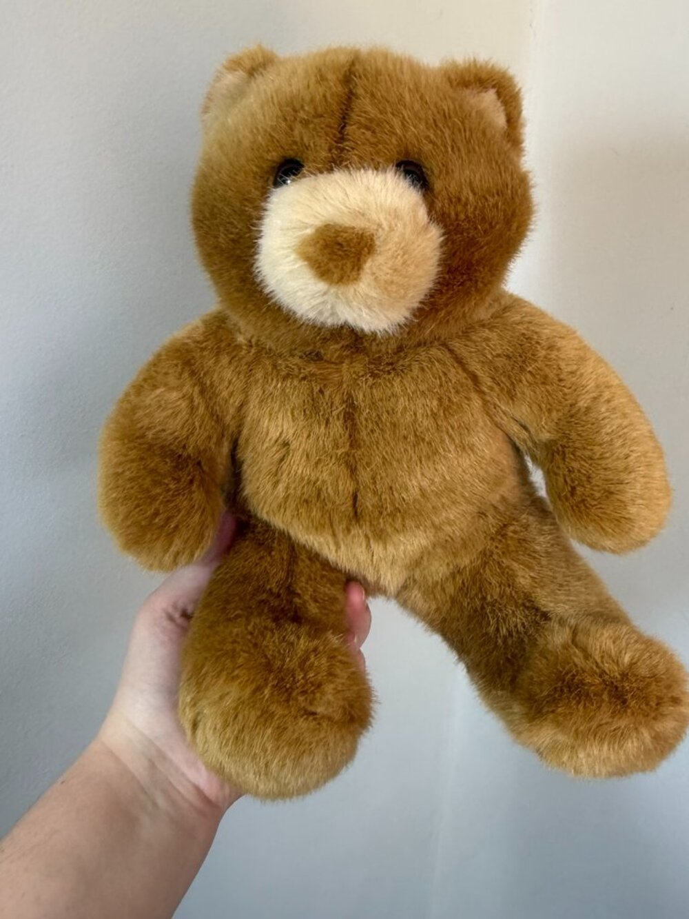 EUC 14" Vintage Build-A-Bear Classic Brown Teddy Bear